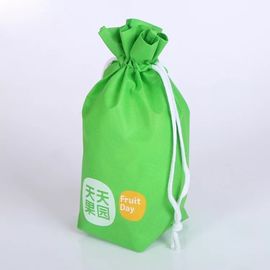 Trung Quốc Túi dây rút màu xanh lá cây mùa hè, Túi vải có trọng lượng nhẹ nhà cung cấp
