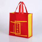 Trung Quốc Túi mua sắm không dệt Polypropylene lớn / Túi tái sử dụng không dệt màu đỏ Công ty