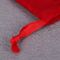 In bông màu đỏ dây rút túi, túi vải lớn dây rút túi giặt nhà cung cấp