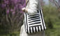 Zebra Crossing Cotton Tote Túi / bền thời trang vải hàng tạp hóa túi nhà cung cấp